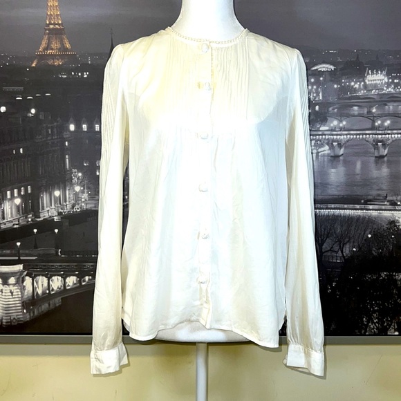 SEE BY CHLOE BLOUSE IN WHITE - Picture 1 of 8